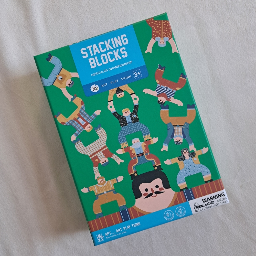 Jar Melo Stacking Blocks-Hercules Championship Figures